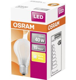 Osram LED RETROFIT CLASSIC A 6W/827  E27 MAT