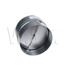 Universeel TERUGSLAGKLEP DIAM.125MM METAAL