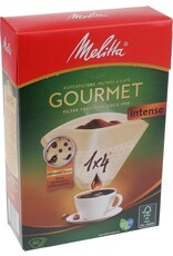 Melitta KOFFIEFILTER PAPIER 1X4 / 80 GOURMET INTENSE