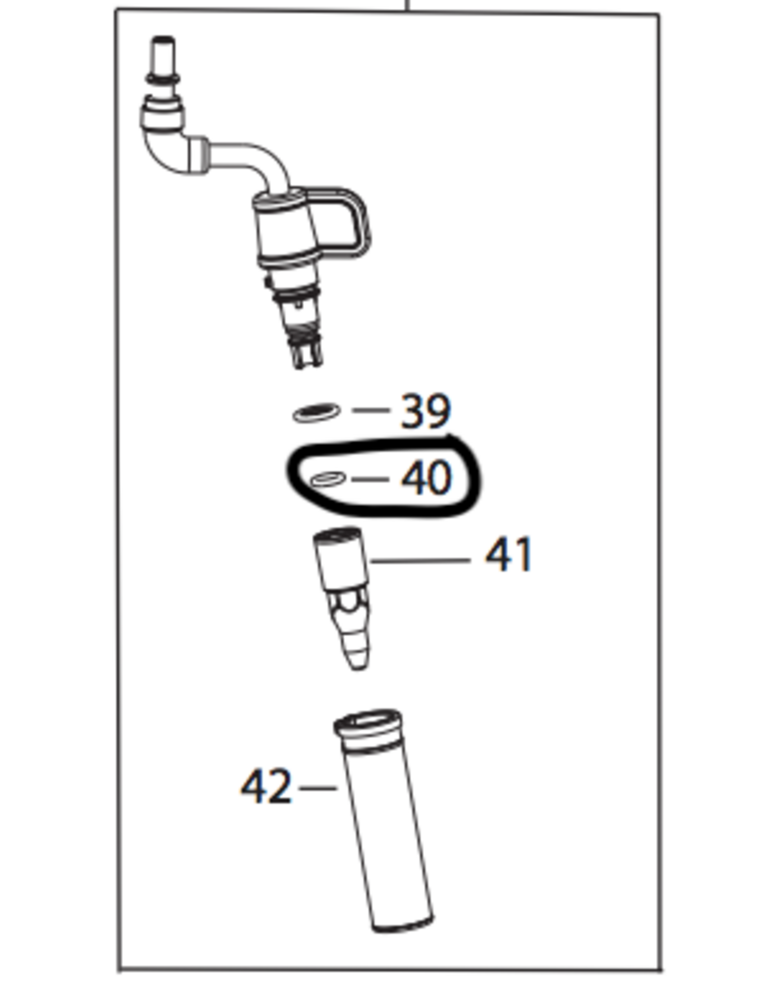 Delonghi O-RING STOOMPIJPJE