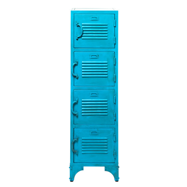 Locker Bulky 4 deuren | Blauw