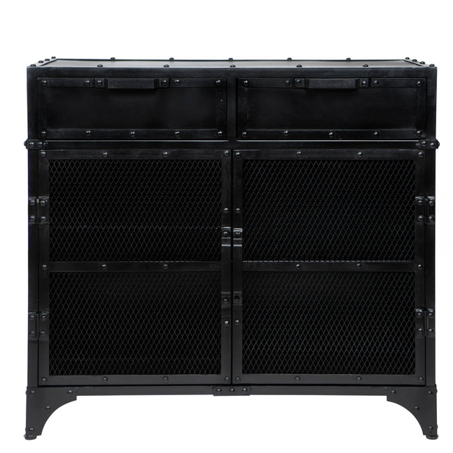 Gangkast metaal 2.0 | Zwart