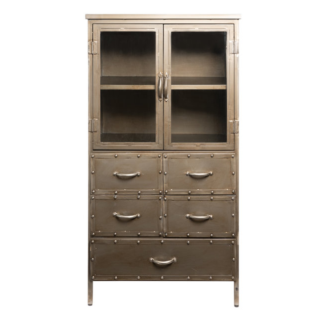 Industriële buffetkast 2.0 | Grijs