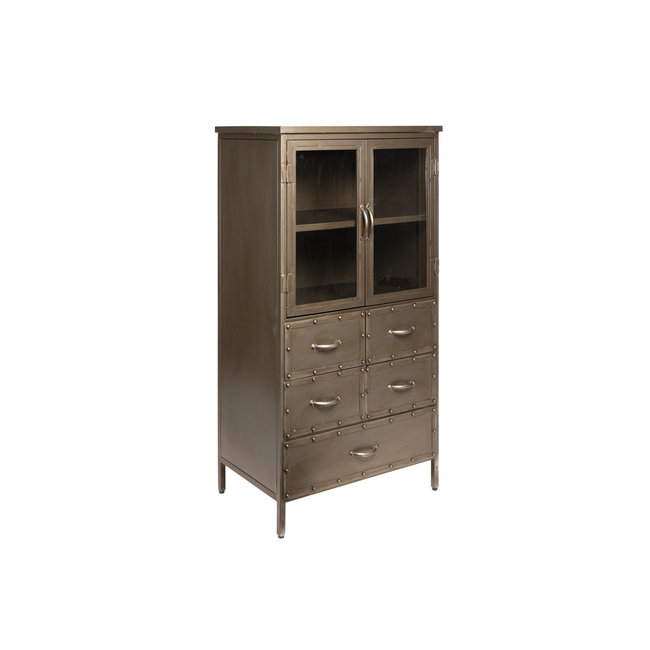 Industriële buffetkast 2.0 | Grijs