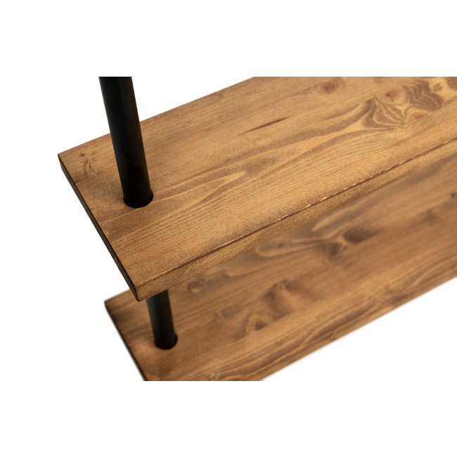 Wandkapstok Steigerbuis XL | Bruin