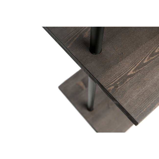 Wandkapstok Steigerbuis XL | Zwart