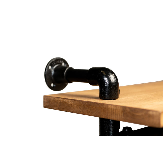 Wandkapstok Steigerbuis S | Bruin