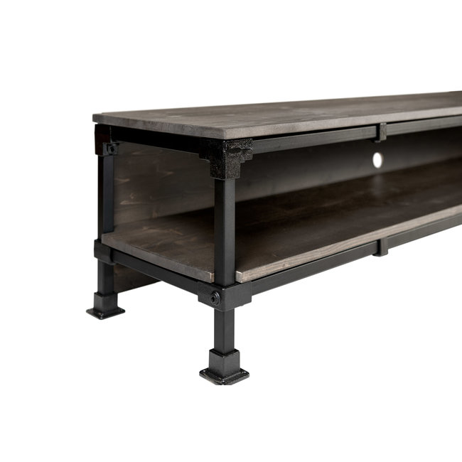 Tv-meubel Industrieel Vintage | Zwart