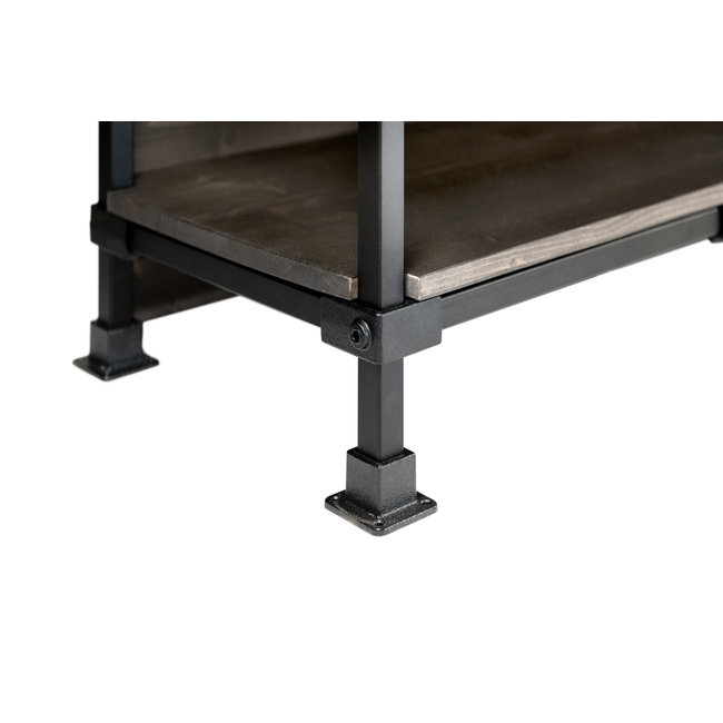 Tv-meubel Industrieel Vintage | Zwart