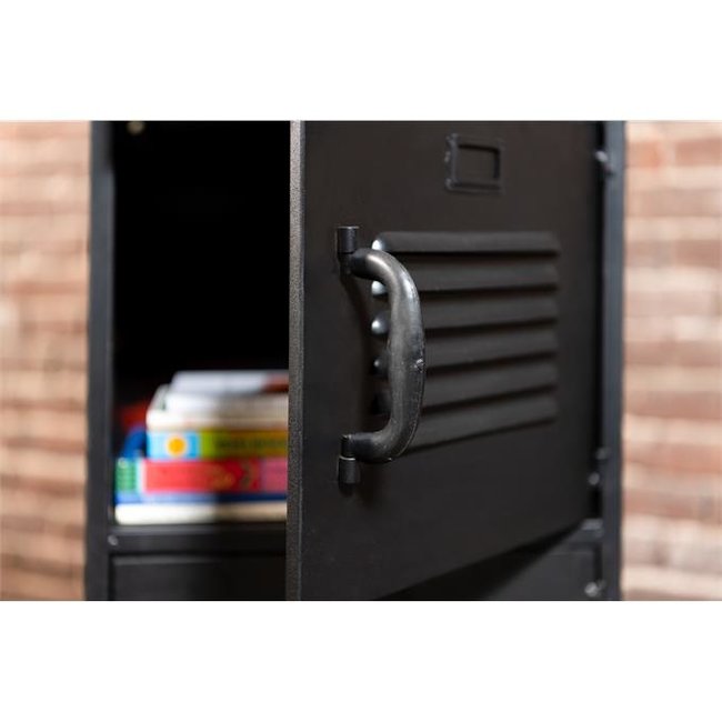 Locker Bulky 4 deuren | Zwart