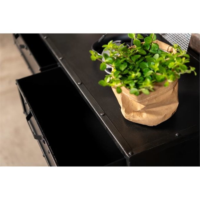 Gangkast metaal 2.0 | Zwart