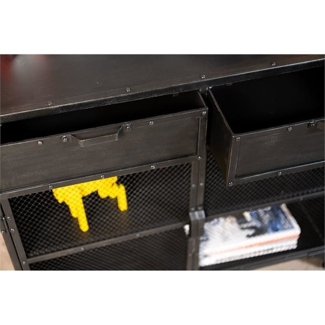 Gangkast metaal 2.0 | Zwart