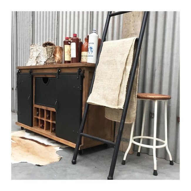 Wijnkastje schuifdeur 2.0 | Bruin