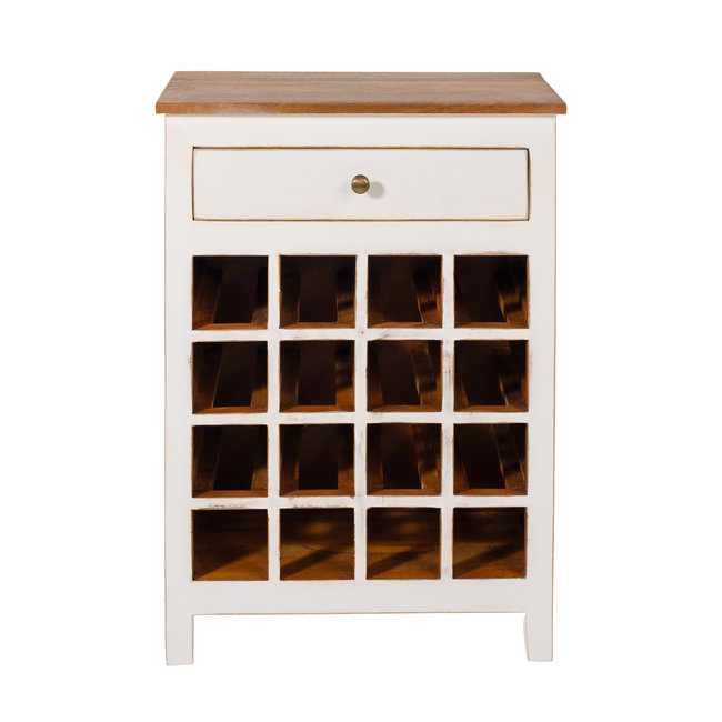 Industriële flessenkast 2.0 | Wit