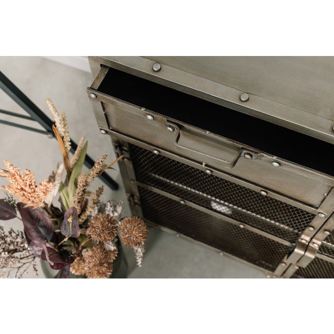 Gangkast metaal 2.0 | Grijs