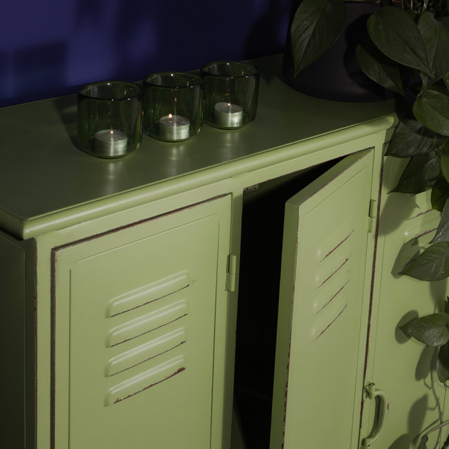 Industriële lockerkast Bulky 3 deuren | Groen