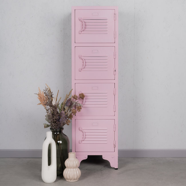 Locker Bulky 4 deuren | Roze