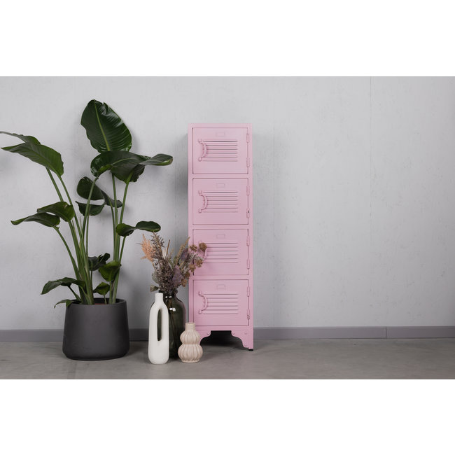 Locker Bulky 4 deuren | Roze