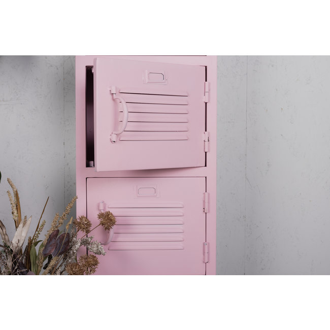 Locker Bulky 4 deuren | Roze