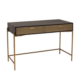 Rootsmann Sidetable | Zwart - Goud