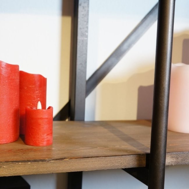 Industriële boekenkast  | Bruin