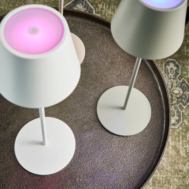 Industriële salontafel rond | Zwart