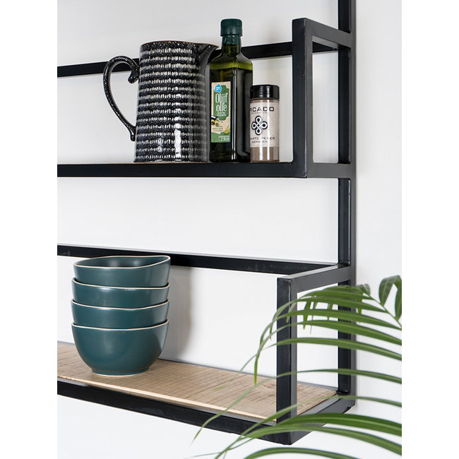 Wandplank Trio | Bruin