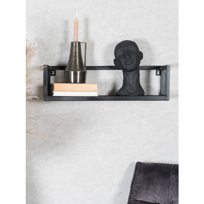 Wandplankset 2 klein | Zwart