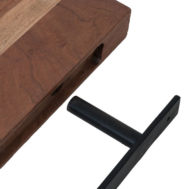 Wandplank 40 | Bruin