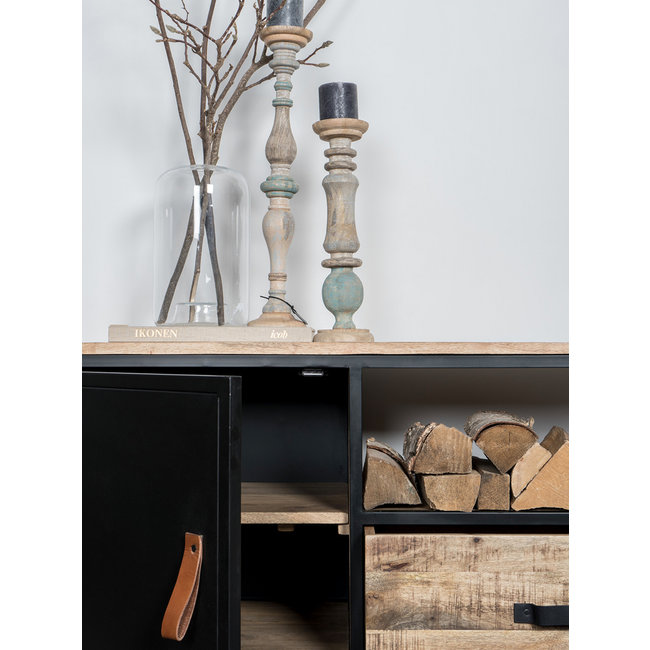 TV-Meubel Sam 120 | Zwart