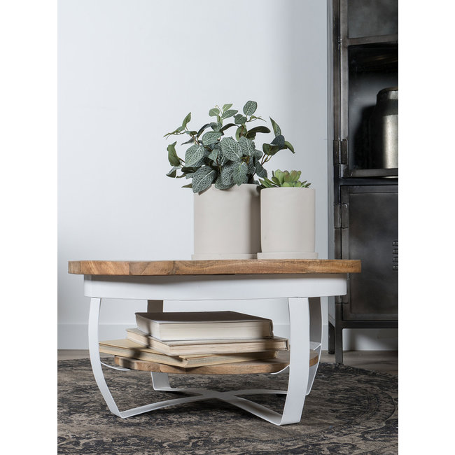 Salontafel Cilamon Wit - 70 cm
