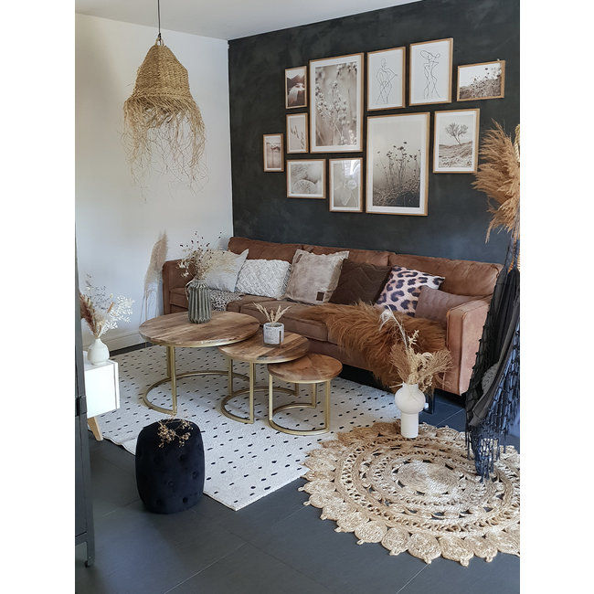 3 Salontafels | Goud