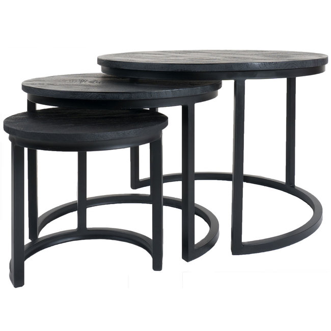 3 Salontafels | Zwart