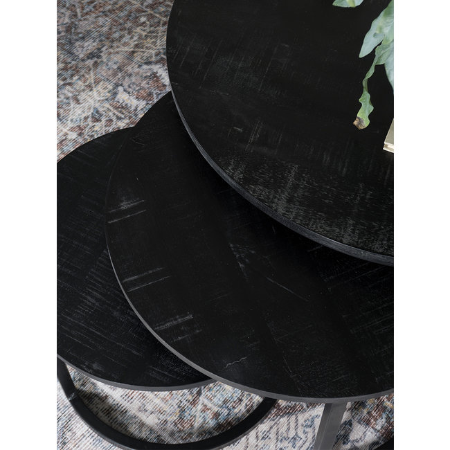 3 Salontafels | Zwart