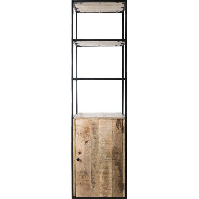 Vakkenkast Cil deur smal | Bruin