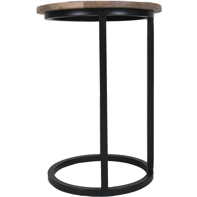 Laptoptafel | Rond Bruin