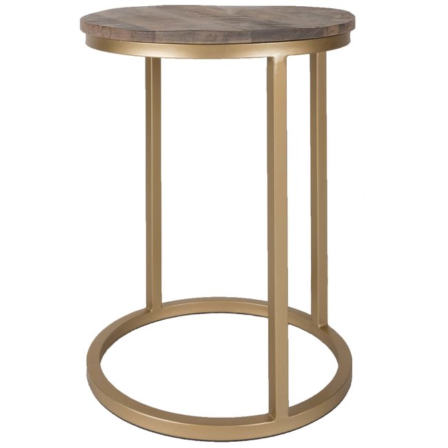 Laptoptafel | Rond Goud