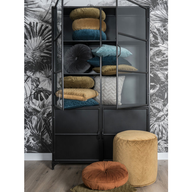 Buffetkast Hayley metaal Breed | Zwart