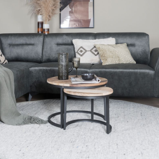 2 Salontafels | Bruin