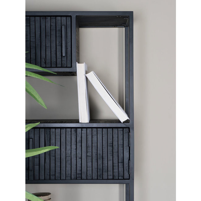 Vakkenkast Isa 210 x 80 | Zwart