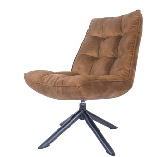 Rootsmann Fauteuil Rik Adore Velvet | Bruin