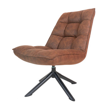 Rootsmann Fauteuil Rik Cowboy | Bruin