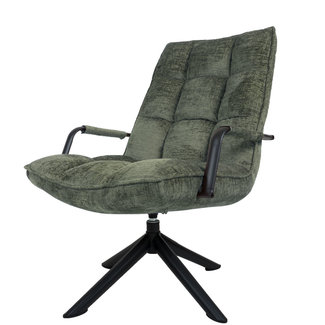 Rootsmann Fauteuil Rik met armleuning Fusion | Groen