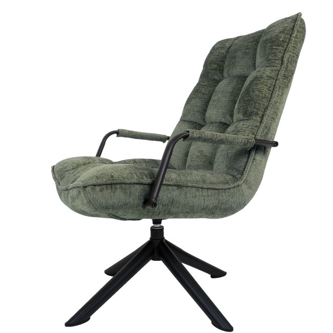 Fauteuil Rik met armleuning Fusion | Groen