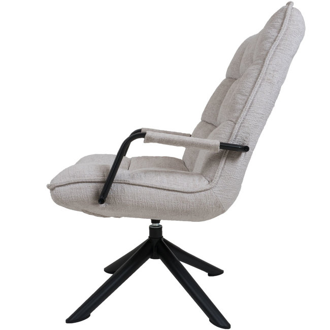 Fauteuil Rik met armleuning Fusion | Beige