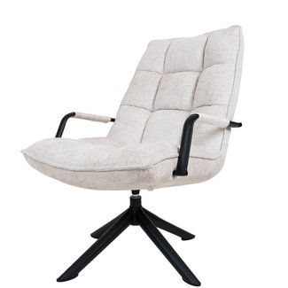 Rootsmann Fauteuil Rik met armleuning Fusion | Wit