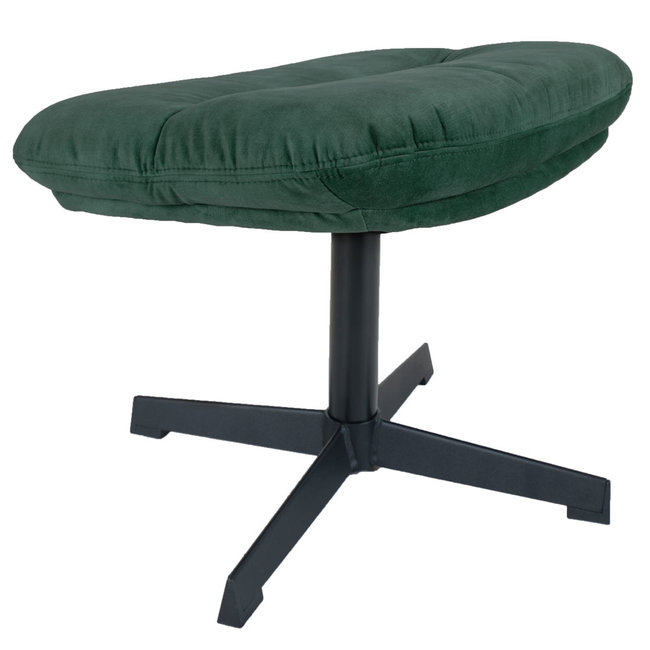 Hocker Rik Adore Velvet | Groen