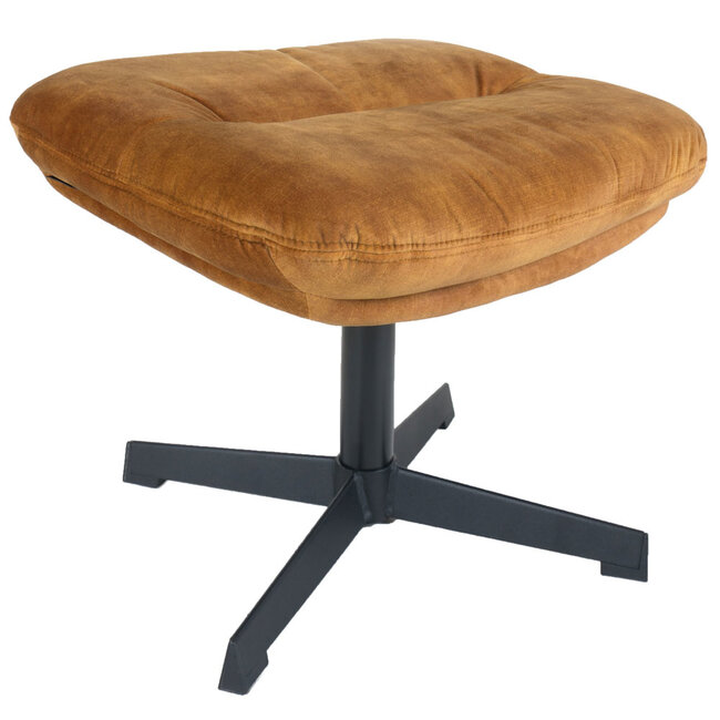 Hocker Rik Adore Velvet | Goud