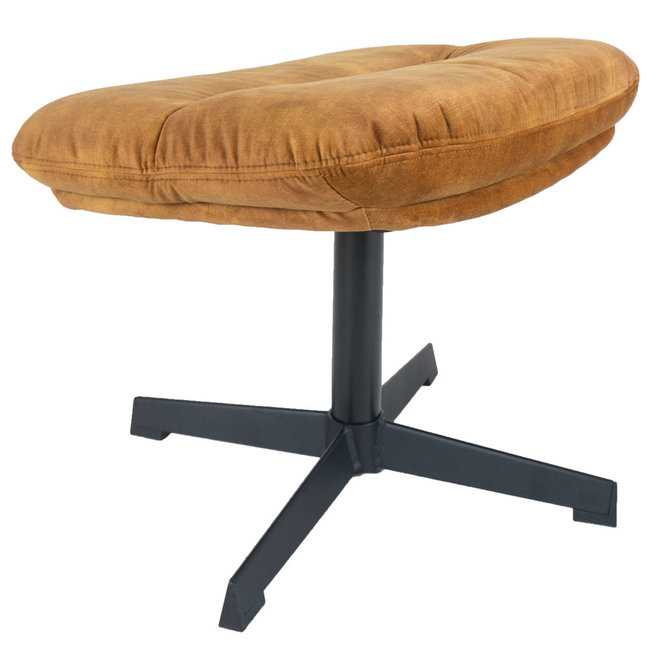 Hocker Rik Adore Velvet | Goud