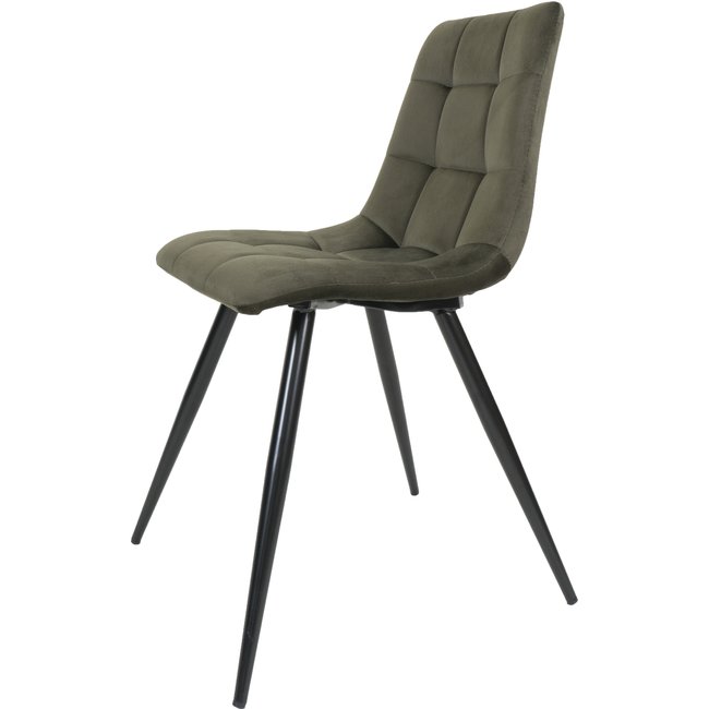 Eetkamerstoel Julia Velvet | Groen